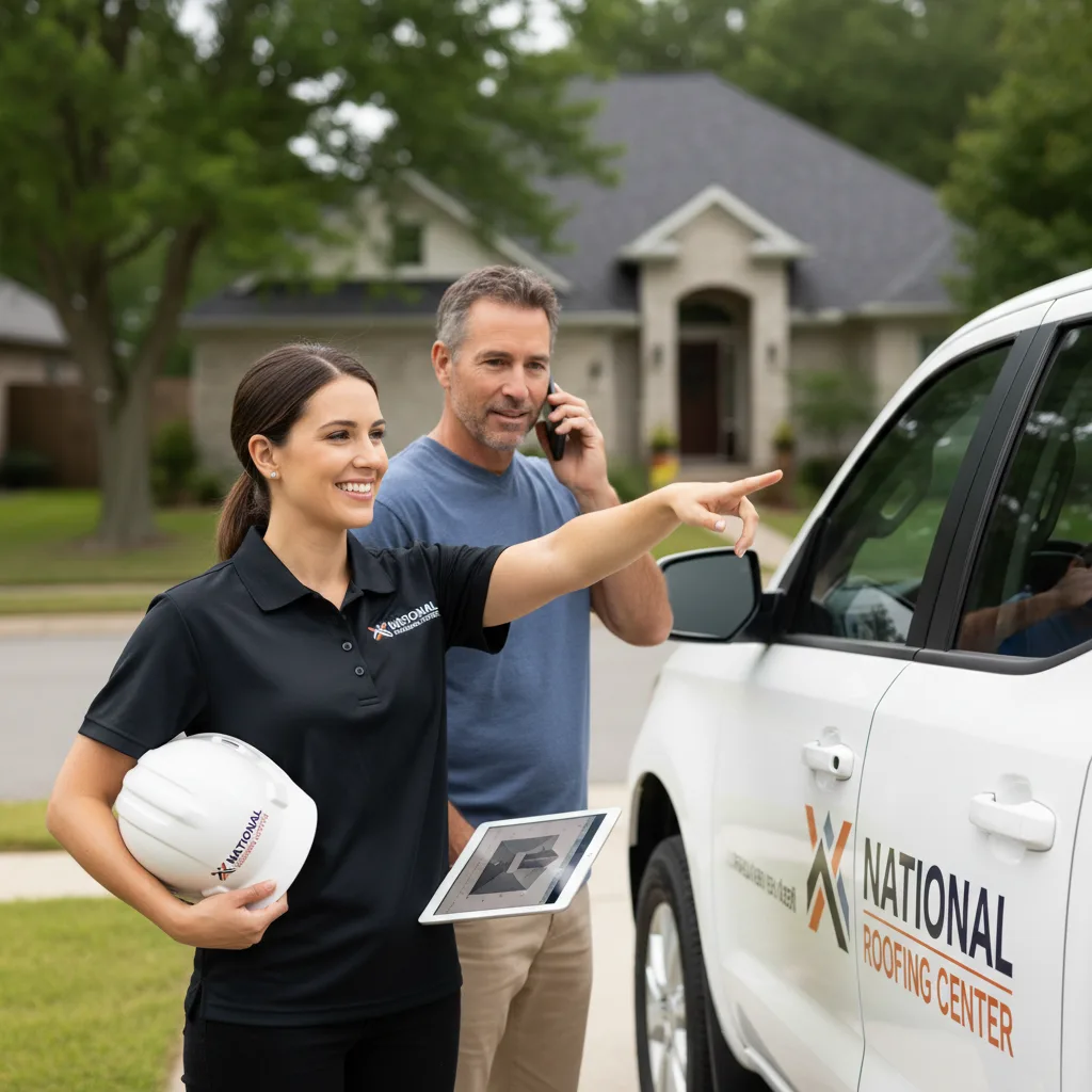 National Roofing Center customer support in Jersey Village